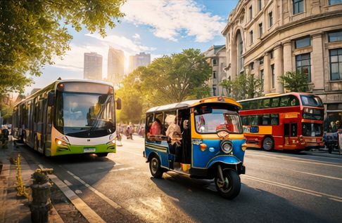Kota di Indonesia dengan Transportasi Wisata Terbaik