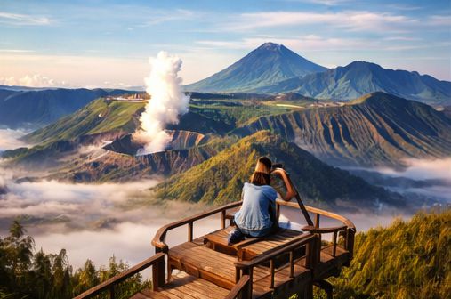 Tempat Wisata Pegunungan dengan View Spektakuler